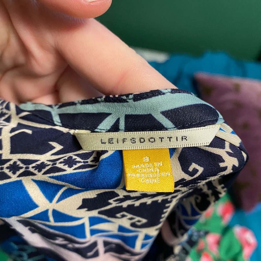 Size M Patterned Blouse From Leifsdottir - image 5